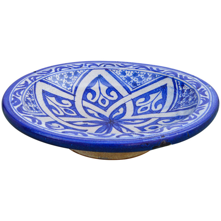 The Moroccan Room Handmade Ceramic Decorative Plate Wayfair